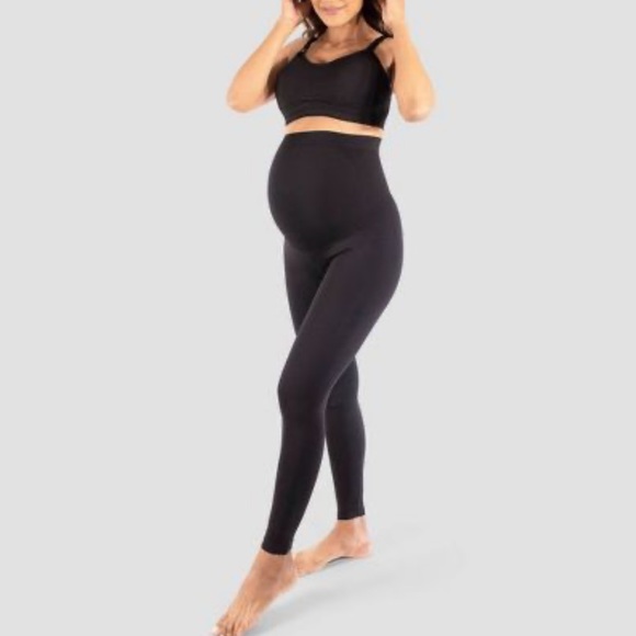 Isabel Maternity by Ingrid & Isabel Pants - Isabel Maternity Seamless Maternity Leggings Size S/M